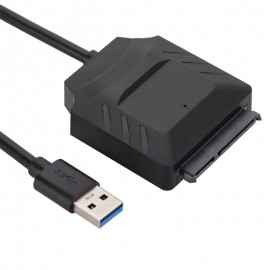 USB 3.0 to SATA III Adapter Cable Converter for 2.5" 3.5” Hard Drives Disk HDD and Solid State Drives SSD