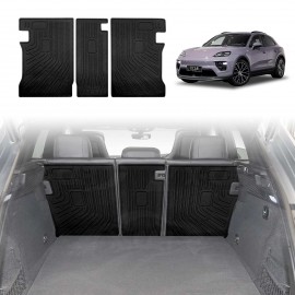 Back Seat Protector for Porsche Macan Electric 2024-Onwards All Weather Heavy Duty Car Seat Kick Mats Cover Accessories