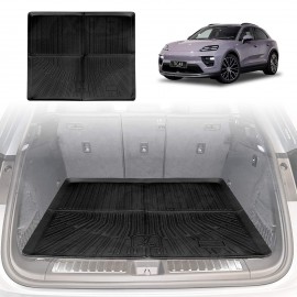 Boot Liner for Porsche Macan Electric 2024-Onwards All Weather Heavy Duty Cargo Trunk Cover Mat Luggage Tray Car Accessories