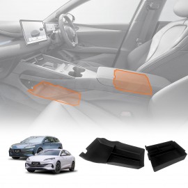 Centre Console Organiser Set for BYD Seal 6 Seal6 2026-Onwards Armrest Tray Storage Box Insert Interior Accessories