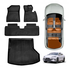 3D Floor Mats Boot Liner for BYD Seal 6 Seal6 Sedan 2026-Onwards All Weather Heavy Duty Cargo Car Trunk Luggage Tray Set