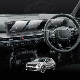 Screen Protector for Kia Sorento MQ4 Series 2023-Onwards 12.3-inch Touchscreen Anti-Scratch Film Cover Dashboard Display Protection Accessories