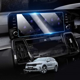 Tempered Glass Screen Protector for Kia Sorento MQ4 Series 2020-2023 10.25 Inch Touchscreen Anti-Scratch Cover Accessories