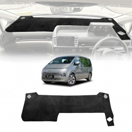 Dash Mat for Hyundai Staria 2021-Onwards Open Dashboard Storage Non-Slip Microfiber Pad Cover Interior Accessories