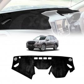 Dash Mat for Subaru Forester 2018-2025 Non-Slip Microfiber Pad Cover Interior Accessories 