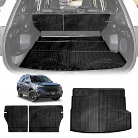 Boot Liner Back Seat Protector for Subaru Forester Hybrid 6th Gen 2025-Onwards All Weather Heavy Duty Cargo Car Trunk Kick Mats