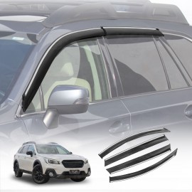 Weathershields for Subaru Outback 2015-2020 Car Weather Shields Wind Deflectors Window Sun Visor 4 Pcs