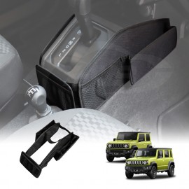 Gear Shift Side Storage Bag Organiser for Suzuki Jimny Auto 2018-Onwards Centre Console Multifunction Pocket Car Interior Accessories