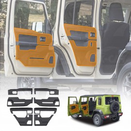 Door Protector Cover Panel Set for Suzuki Jimny XL 5-Door 2023-Onwards Front & Rear Protective Anti-Kick Pad Interior Accessories