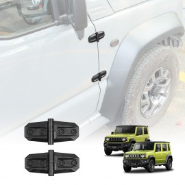 Front Door Hinge Cover for Suzuki Jimny 2018-Onwards Exterior Trim Off Road Car Decoration Accessories Set of 2