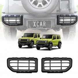 Tail Light Trim for Suzuki Jimny 2018-2025 Matt Black Rear Lamp Taillight Frame Cover Guard Set of 2