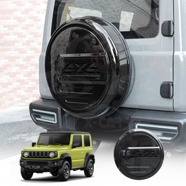 Spare Wheel Cover for Suzuki Jimny 3-Door 2018-Onwards Spare Tire Protective Cover Glossy Black Exterior Modification Accessories