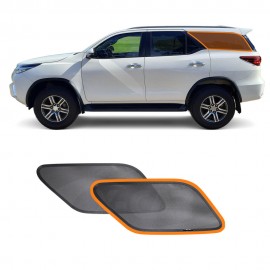 Port Window Sun Shade for Toyota Fortuner 2015-2025 Car Sun Blind Mesh Third Row Window