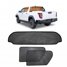 Window Sun Shades for Toyota Hilux Double Cab 2026-Onwards Car UV Protection Windscreen Blind Mesh