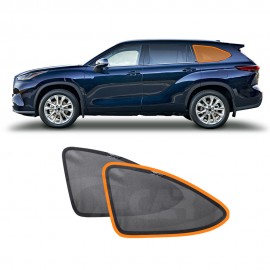 Port Window Sun Shade for Toyota Kluger 2021-2025 Car Sun Blind Mesh Third Row Window