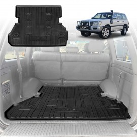 Boot Liner for Toyota Land Cruiser 100 Series LC100 1998-2007 All Weather Heavy Duty Cargo Trunk Mat Luggage Tray