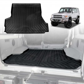 Boot Liner for Toyota Landcruiser 70/76 Series 2012-2023 All Weather Heavy Duty Cargo Trunk Mat Luggage Tray