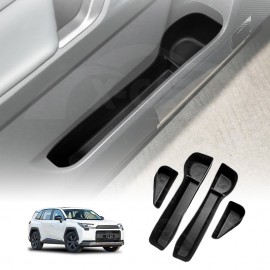 Car Door Side Storage Box Tray for Toyota RAV4 6th Gen 2026-Onwards Organizer Accessories Front and Rear Row Set of 4