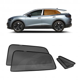 Rear Port Window Sun Shades for Volkswagen ID.4 2025-Onwards UV Protection Car Sunshade Blind Mesh
