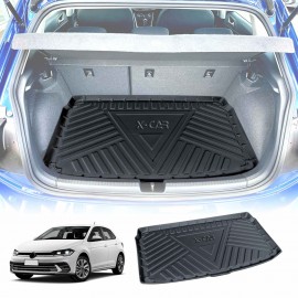 Boot Liner for Volkswagen Polo MK6 Hatch 2018-2025 Heavy Duty Cargo Trunk Cover Mat Luggage Tray