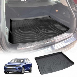 Boot Liner for VW Volkswagen Touareg 2011-2018 Heavy Duty Cargo Trunk Mat Luggage Tray