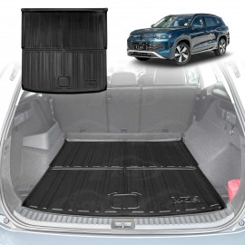 Boot Liner for Volkswagen Tayron 5-Seater 2025-Onwards All Weather Heavy Duty Cargo Trunk Mat Luggage Tray