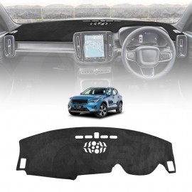 Dash Mat for Volvo XC40 2018-Onwards Non-HUD Non-Slip Microfiber Pad Cover Interior Accessories