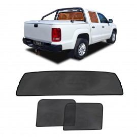 Window Sun Shades for Volkswagen Amarok 2009-2022 Car Custom Rear Windscreen Shade Sun Blind Mesh