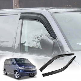 Weathershields for Volkswagen Multivan T6, T6.1 2015-2024 Car Weather Shields Wind Deflectors Window Sun Visor