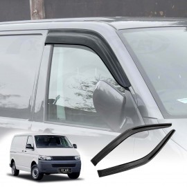 Weathershields for Volkswagen Transporter T5 2004-2015 Car Weather Shields Wind Deflectors Window Sun Visor