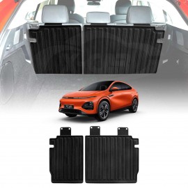 Back Seat Protector for XPeng G6 2024-2025 All Weather Heavy Duty Car Seat Kick Mats Cover