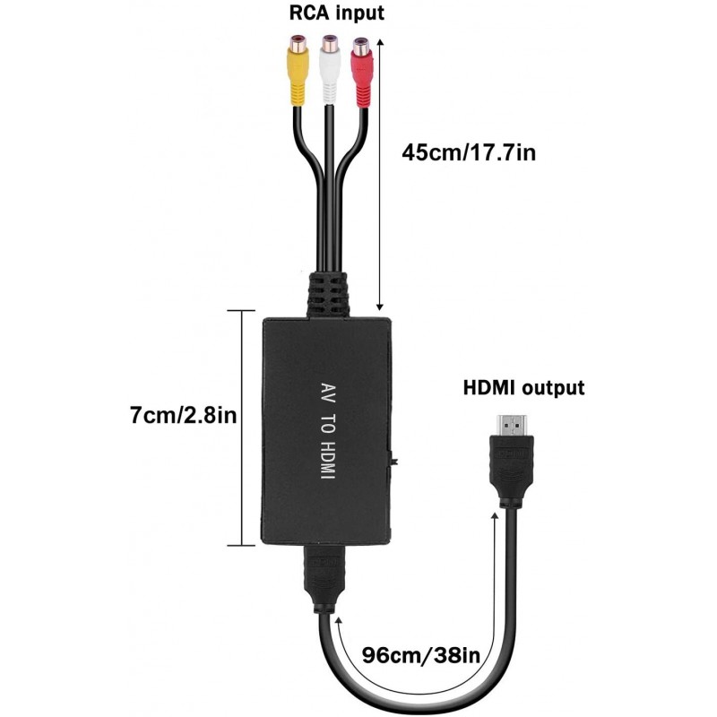 RCA to HDMI Converter