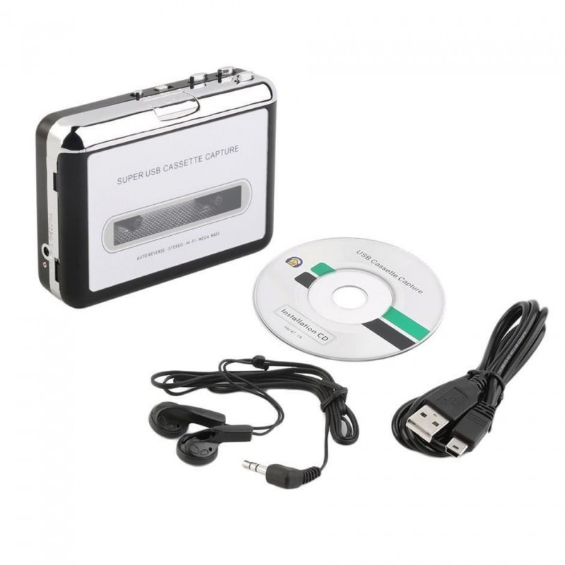 Tape To Pc Usb Cassette Mp3 Cd Converter Capture Digital Audio Music Player