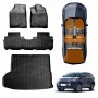 Front Rear Floor Mats Boot Liner for Toyota Kluger 2014-2021 All Weather Heavy Duty Cargo Car Trunk Luggage Tray