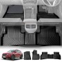 3D All-Weather Floor Mats for Hyundai Tucson 2015-2021 Heavy Duty Customized Car Floor Liners Full Set Carpet