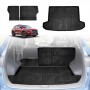 Boot Liner Kick Mats for Hyundai Tucson TL Series 2015-2021 All Weather Heavy Duty Cargo Car Trunk Back Seat Protector Accessories