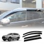 Weathershields for Mitsubishi Pajero Sport 2015-2024 Car Weather Shields Wind Deflectors Window Sun Visor 4-Piece Set