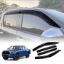 Weathershields for Toyota Hilux SR5 Double Cab 2015-2024 Car Weather Shields Wind Deflectors Window Sun Visor 4-Piece Set