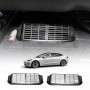 Tesla Model 3 Backseat Rear Under Seat Air Conditioning Outlet Vent Cover Flow Grille Protector Set of 2