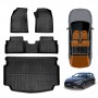 Floor Mats Boot Liner for Hyundai i30 Hatchback 2018-Onwards Height Ajustable Boot All Weather Heavy Duty Cargo Car Trunk Luggage Tray