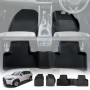 3D All-Weather Floor Mats for Toyota Corolla Cross 2022-2025 Heavy Duty Customized Car Floor Liners Full Set Carpet