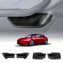 NEW Tesla Model 3 Highland 2024 Car Door Side Fully Cover Protector Storage Box Tray Organizer Accessories Front and Rear Set of 4