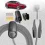 Charger Holder for Tesla Model Y Juniper 2025-Onwards Charging Cable Organizer Wall Mount Adapter Connector with Chassis Bracket
