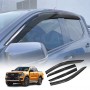 OEM Weathershields for Ford Next-Gen Ranger 2022-2024 Double Cab Car Weather Shields Wind Deflectors Window Sun Visors