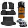 3D Floor Mats Boot Liner for GWM Haval H6/H6 GT 2021-Onwards All Weather Heavy Duty Cargo Car Trunk Luggage Tray