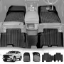 3D All-Weather Floor Mats for Isuzu MU-X MUX 2022-2024 Heavy Duty Car Floor Liners Full Set Carpet