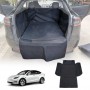Tesla Model Y 2022-2024 Rear Trunk Cargo Liner Pet Dog Mat Rear Seat Back Cover Waterproof Non-Slip