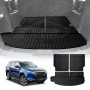 Boot Liners for Isuzu MU-X MUX 2022-2025 Heavy Duty Cargo Trunk Mat Luggage Tray 3-Pcs Version