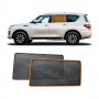 Rear Window Sun Shade for Nissan Patrol 2012-2024 Y62 Series Magnetic Car Sun Blind Mesh