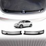 Tesla Model Y 2022-2024 Rear Bumper Guard Trunk Protector Cover Carbon Fiber Style Protection Accessories